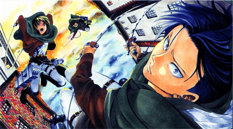 Levi Ackerman, Anime, Attack On Titan, Oluo Bozado, 1080P, Petra Ral