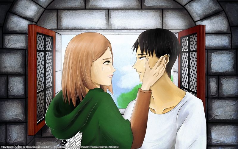 1080P, Levi Ackerman, Anime, Attack On Titan, Petra Ral