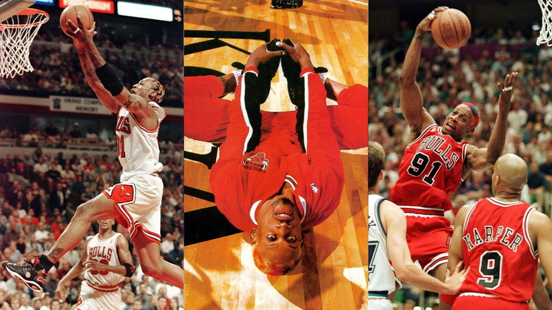 chicago, dennis, basketball, bulls, nba, rodman, 1080P