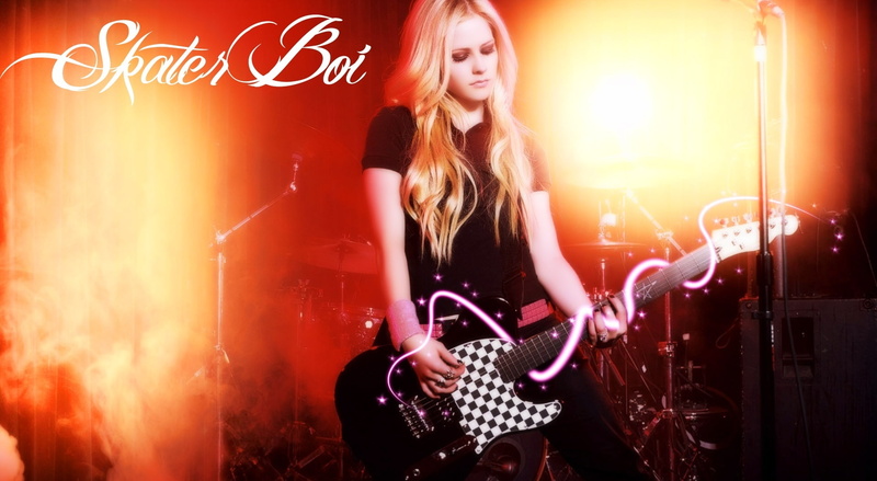 plucking an instrument, arts culture and entertainment, one person, musician, adult, boy, young adult, Music, electric, Avril Lavigne, nightlife, 1080P