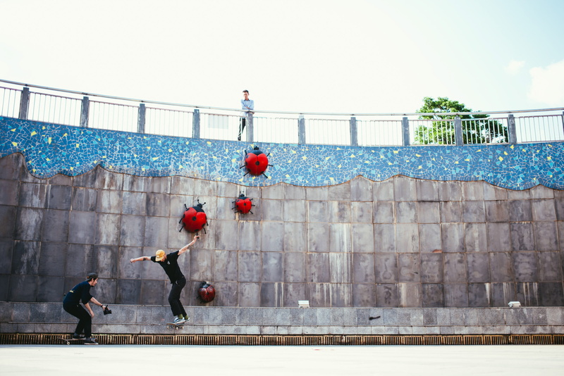 2K, sport, recreation, summer, onlooker, city, speed, athletic, full length, lifestyle, nature, skateboarding, people, trick, another, ramp, sky, adult