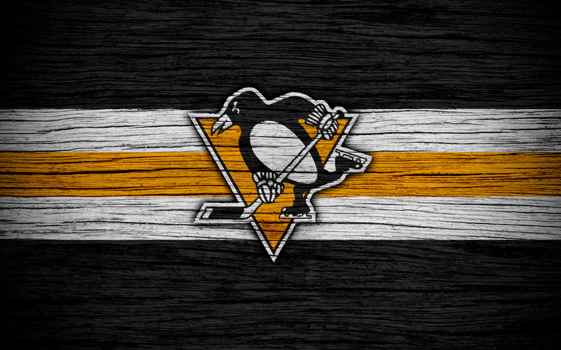 Logo, Hockey, 4K, Emblem, Pittsburgh Penguins, NHL