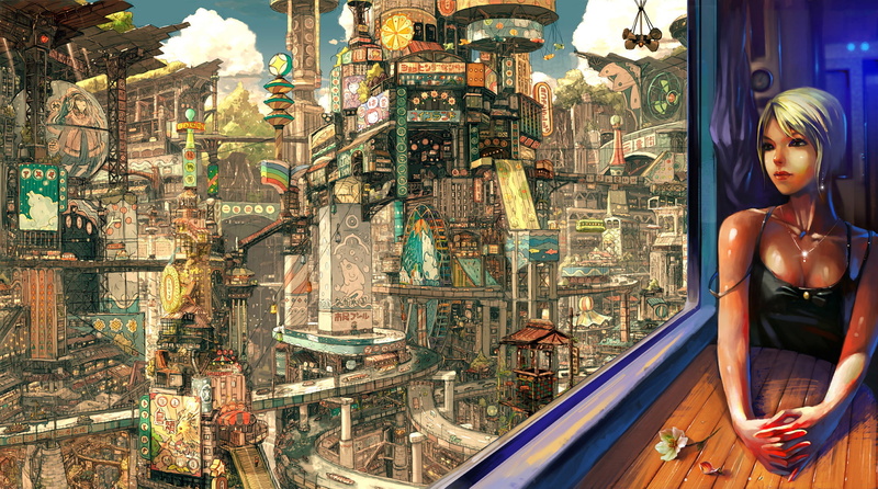 Cyberpunk, 1080P, Sci Fi, Steampunk