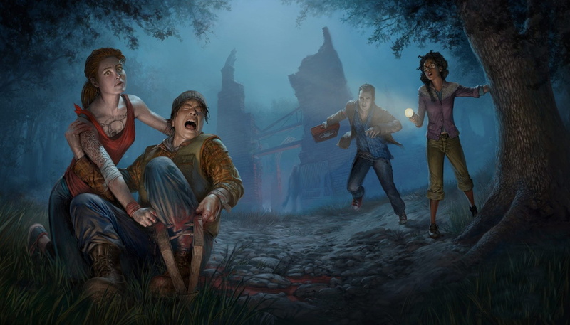 Video Game, night, Dead By Daylight, young adult, adult, full length, bizarre, 1080P, emotion, nature, sea, people, togetherness, casual clothing, water