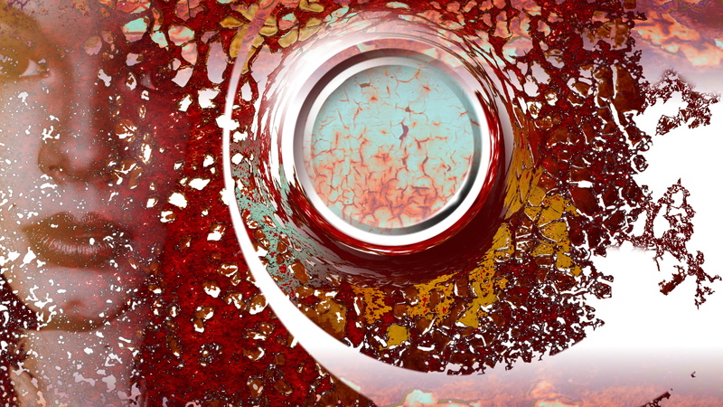 portrait, rust, freshness, red, adobe illustrator, indoors, close-up, plant, still life, shape, day, table, circle, woman, illustrator, designer