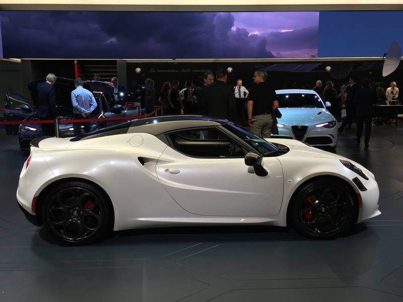 motor vehicle, scudetto, car, carboxylic, sportscar, men, frankfurt, lightweight construction, outdoors, alfa romeo, iaa, mode of transportation, group of people