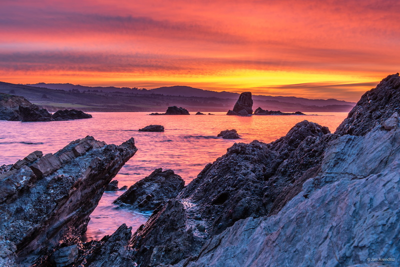 Morning, 1080P, rocky, Half Moon Bay, nature, Pescadero, dusk, Sunrise, North America, Northern California, Color, USA, Bay Area, scenics, Landscape Photography