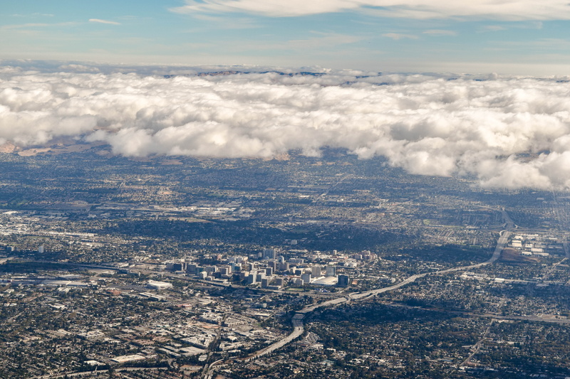 cloud - sky, architecture, united states, no people, above, sky, high angle view, aerial view, scenics - nature, city life, building exterior, day, nature