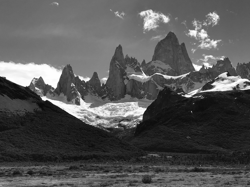 rock, sky, calafate, environment, mountain, south america, argentina, snow, travel, no people, glacier, tranquil scene, blue, sea, tourism, iceberg, granite