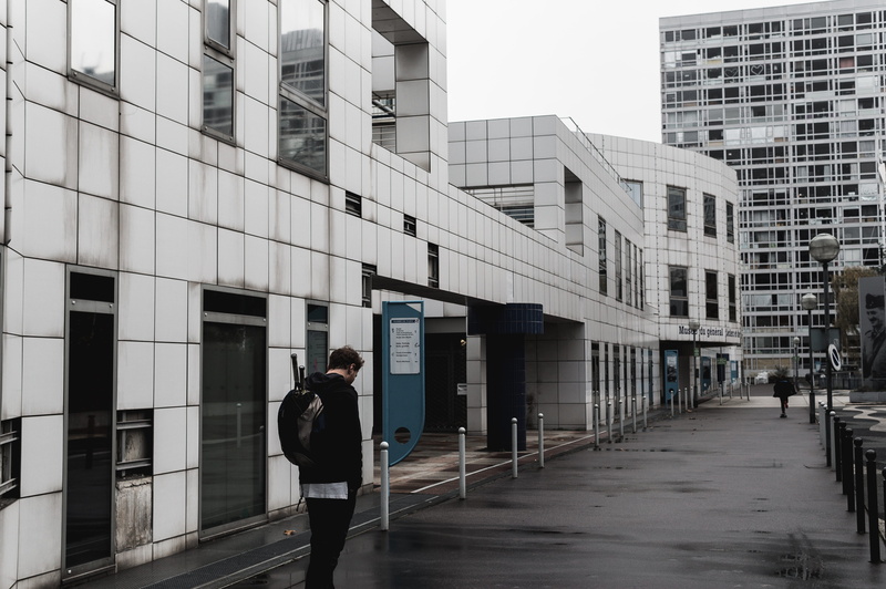 white, adult, standing, ghetto, photographer, modern, technology, outdoors, office building exterior, one person, urban, buildings, street, lifestyles