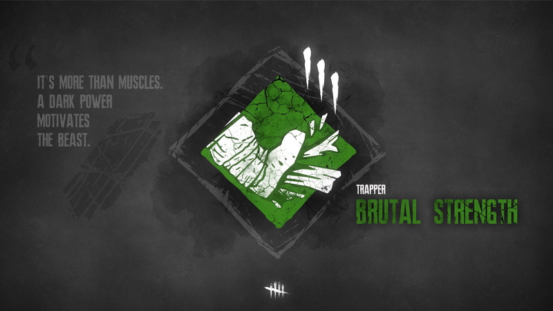 Video Game, 1080P, Minimalist, Evan McMillan (Dead by Daylight), Brutal Strength (Dead by Daylight), Dead By Daylight