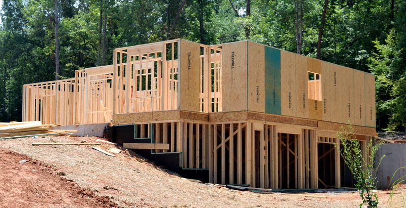 new home, no people, 5K, nature, neighborhood, family, mortgage, buy, dwelling, build, house, residential, suburbs, built structure, builder, forest, frame