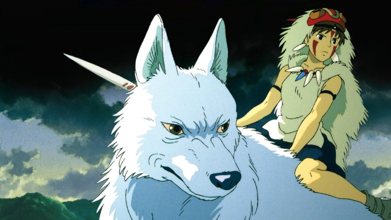 anime girls, 1080P, anime, Princess Mononoke, Studio Ghibli