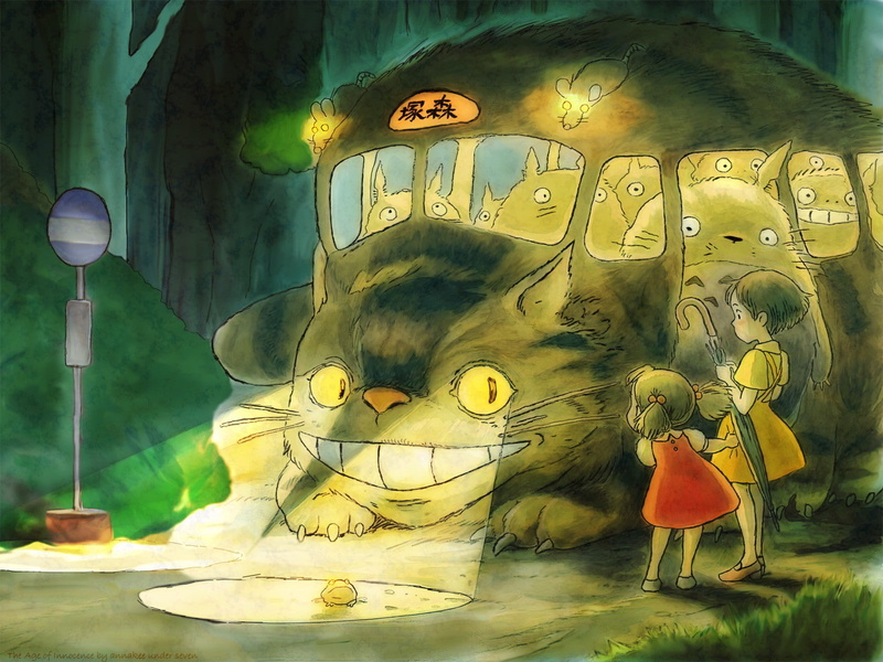 720P, anime, My Neighbor Totoro, Studio Ghibli