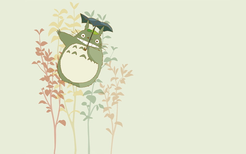 Totoro, art and craft, creativity, cut out, representation, nature, green color, white background, still life, digital composite, studio shot, anime, decoration
