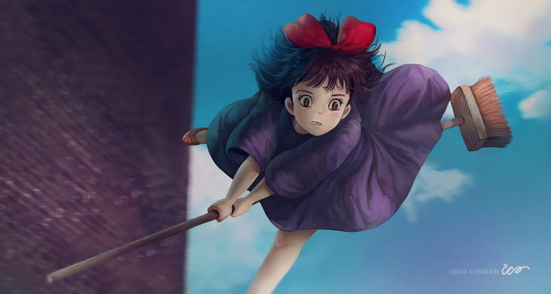 Movie, Kikis Delivery Service, 1080P, Kiki (Kikis Delivery Service), Studio Ghibli