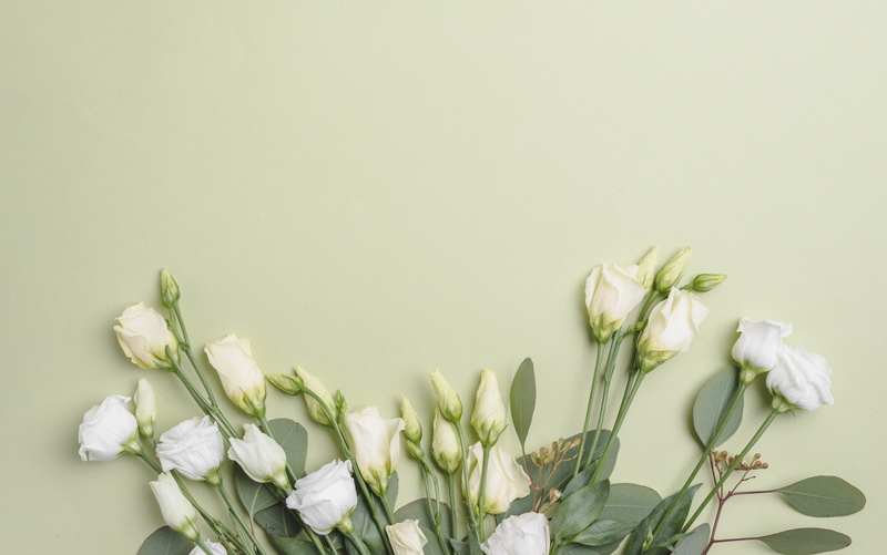 Eustoma, Bouquet, Background, 5K, Flowers