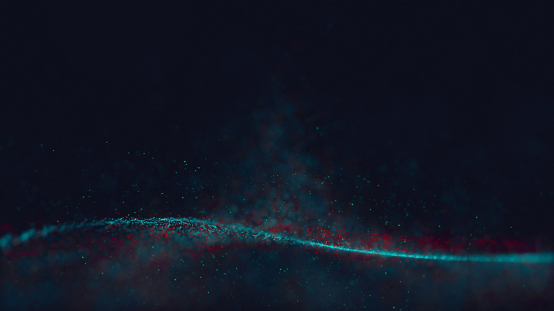 particular, bokeh, Trapcode, science fiction, 1080P, dots, abstract, waves, dust, Red Giant