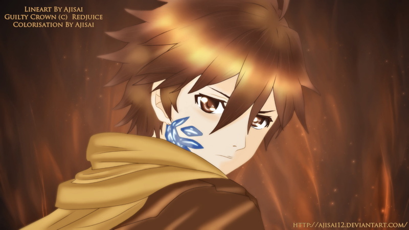 1080P, Guilty Crown, Shu Ouma, Anime