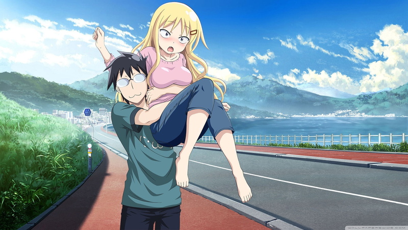 Danna ga Nani o Itteiru ka Wakaranai-Ken, water, Hajime Tsunashi, mountain, sea, sport, 1080P, beauty, smiling, beautiful woman, lifestyles, women, cloud - sky