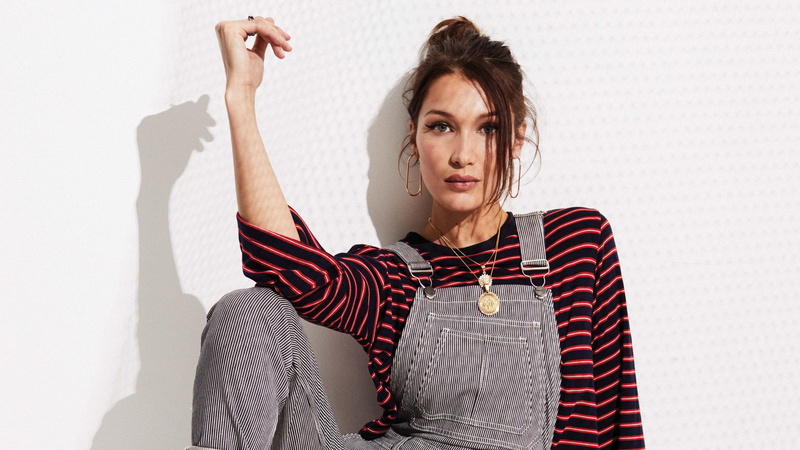 Dungaree, 1080P, Models, Bella Hadid