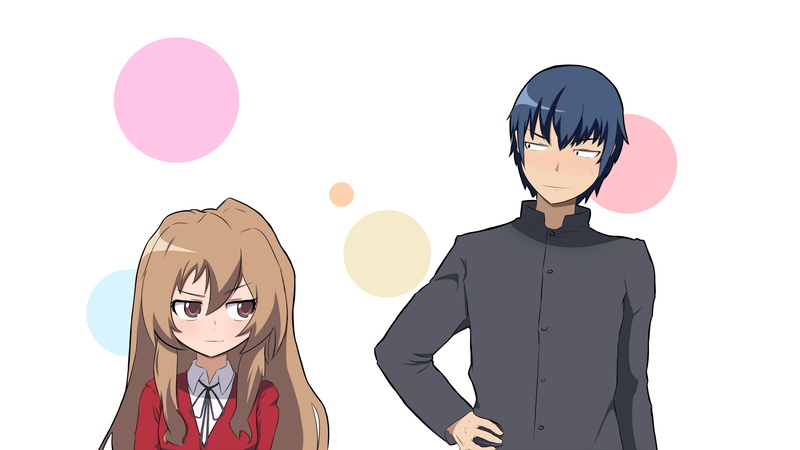 Taiga Aisaka, Ryuuji Takasu, Anime, Toradora!, 2K
