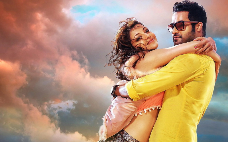 ntr, 1080P, kajal, jr, men, temper, shirt, dress, s, yellow