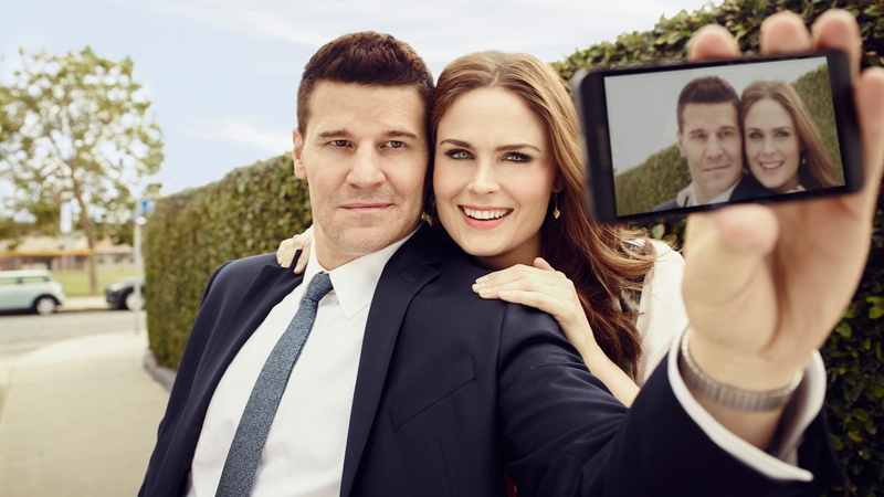 1080P, TV Show, David Boreanaz, Emily Deschanel, Seeley Booth, Temperance Brennan, Bones