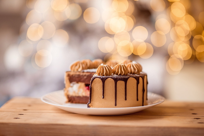 Dessert, Food, Cake, Bokeh, Pastry, 1080P