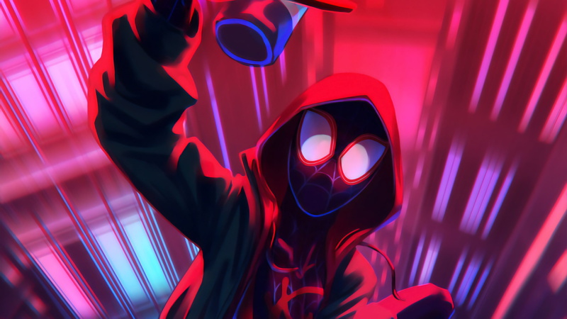 Spider-Man, Spider-Man: Into The Spider-Verse, Movie, 4K, Miles Morales
