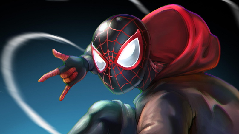 Miles Morales, Spider-Man, 1080P
