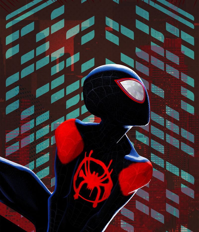 4K, Spider-Man: Into the Spider-Verse, 4K, Miles Morales