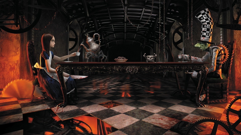 hatter, mcgees, games, mad, alice, american, 1080P, artwork, video