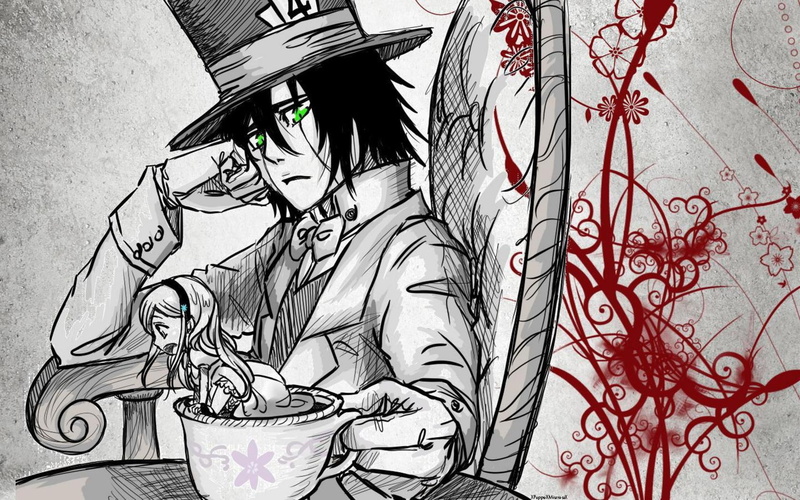 hatter, x, inoue, bleach, 720P, mad, hd, ulquiorra, art, cifer, selective, espada, orihime, anime, Inoue Orihime, coloring