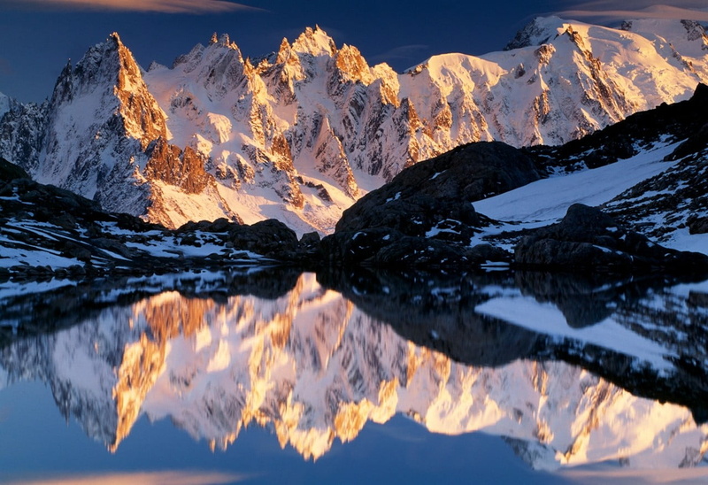 snowcapped mountain, snowy peak, clothes, sky, mountain, mountain peak, nature, outdoors, cold temperature, tranquility, scenics - nature, reflection, lake