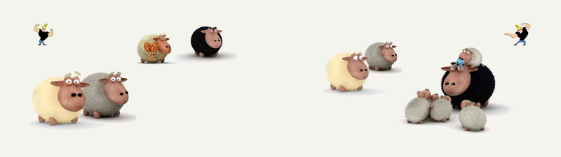 cartoon, 5K, sheep, funny, owdlarrd