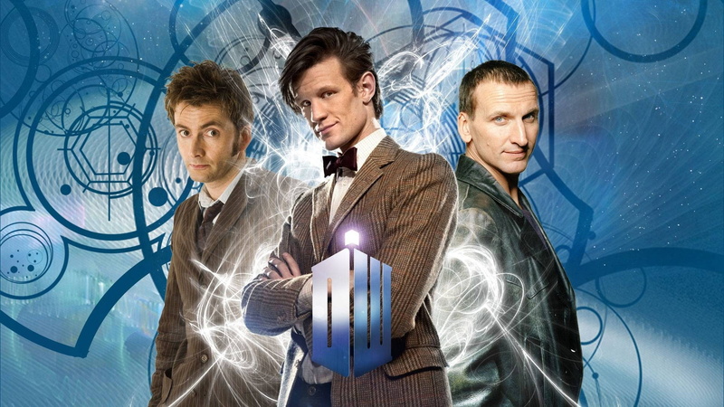 mid adult, men, 1080P, group of people, Ninth Doctor, business, coworker, Eleventh Doctor, businessman, Christopher Eccleston, males, Matt Smith, indoors