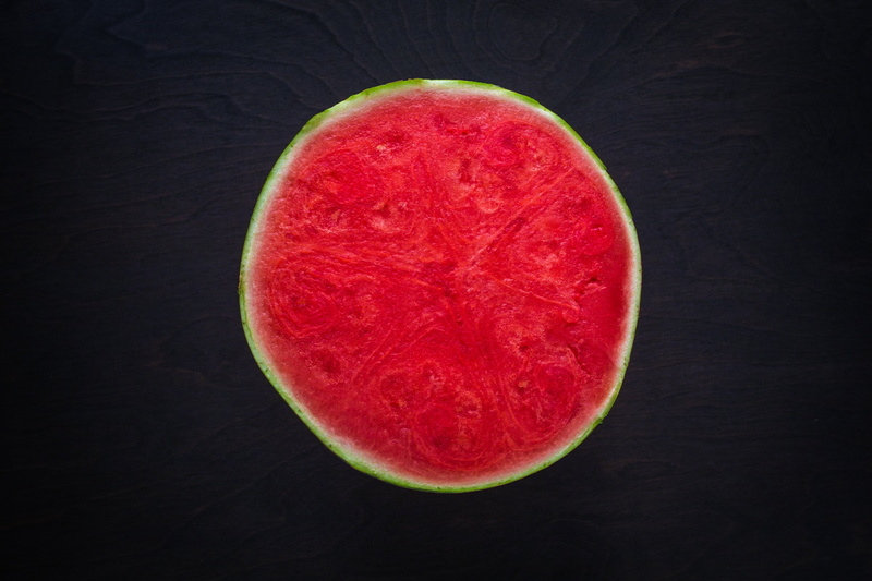 indoors, part Of, studio shot, backgrounds, eating, wellbeing, vegetarian Food, organic, sweet Food, temptation, directly above, melon, healthy Eating