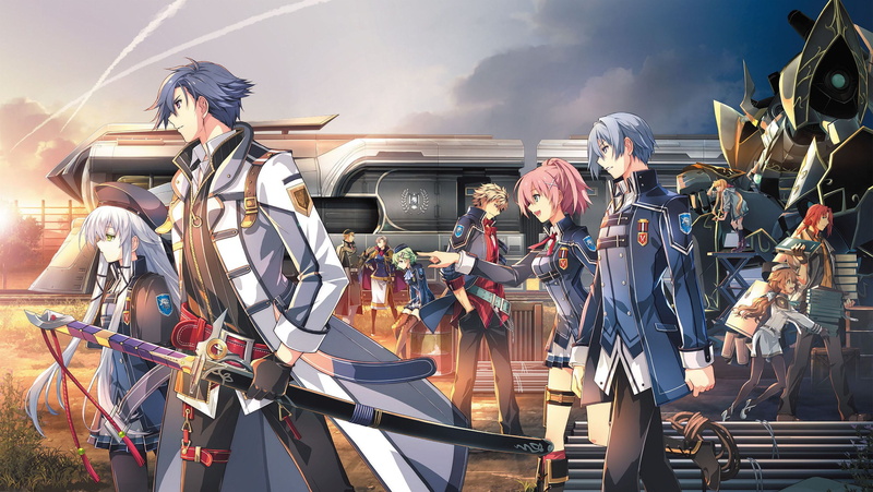 people, the game, game, vanity, train, movement, The Legend of Heroes, children, Trails of Cold Steel, 2K, anime art