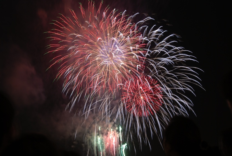 flower, traditional eve, exploding, white, ho chi minh city, sky, blurred motion, glowing, colorful, south, vietnamese, smoke - physical structure, flowers
