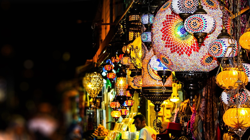 retail display, retail, lights, variation, large group of objects, illuminated, for sale, creativity, market stall, business, decorations, hanging, consumerism