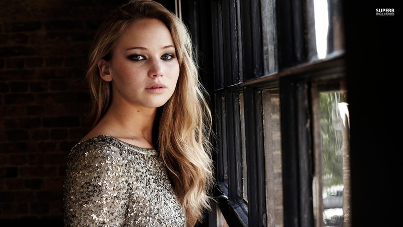 contemplation, beauty, hairstyle, indoors, one person, lawrence, women, hair, young adult, Jennifer Lawrence, adult, fashion, portrait, 1080P, model, waist up