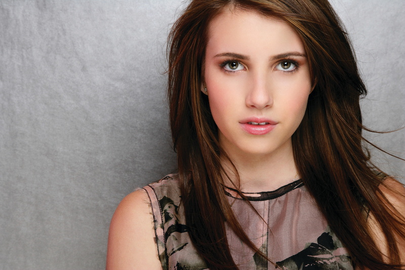brown hair, hairstyle, beauty, Emma Roberts, indoors, portrait, real people, adult, long hair, one person, young adult, young women, beautiful woman, human face