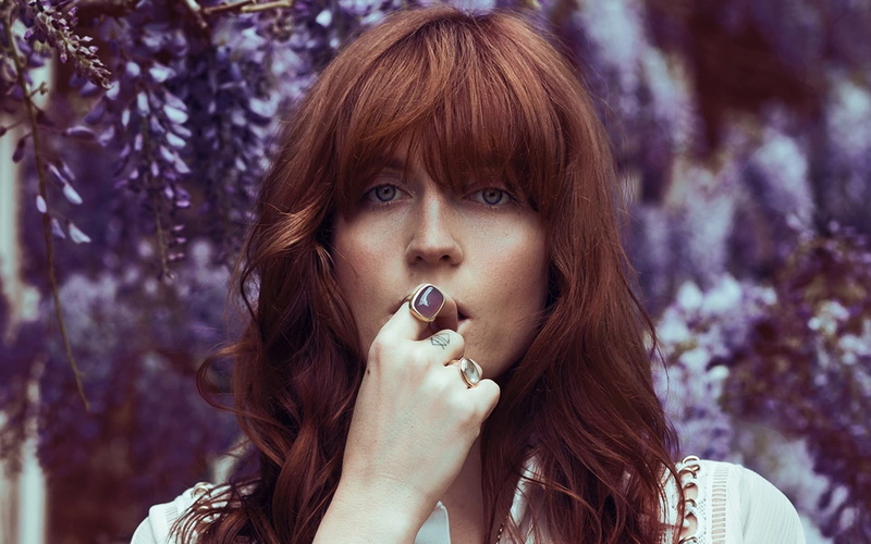 Florence And The Machine, Redhead, Face, Florence Welch, Band (Music), Singer, 1080P