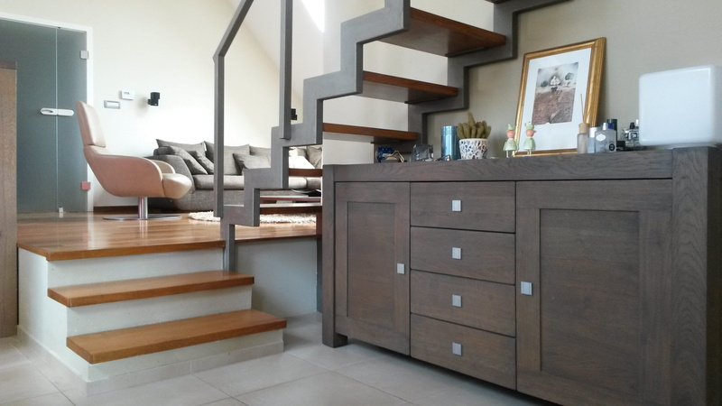 home interior, indoors, filing cabinet, apartment, 2K, drawer, brown, seat, architecture, domestic room, luxury, wooden, lifestyle, modern, tiled floor