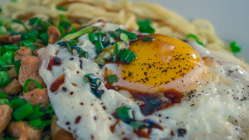 fried egg, dish, close-up, plate, delicious, indoors, temptation, dinner, mauritian, vegetable, bowl, asian, pepper, stir fry, healthy eating, selective focus