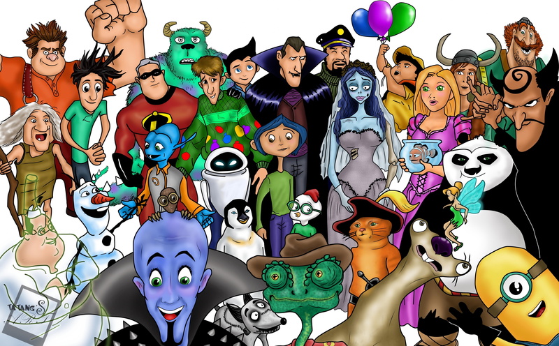 collection, toy, tatangs, large group of objects, choice, movie, characters, white background, cartoon, multi colored, art and craft, creativity