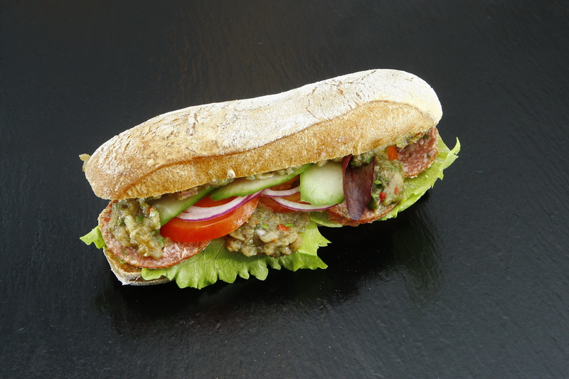 meal, freshness, french food, cucumber, food and drink, snack, sandwich, sausage, no people, wellbeing, cut out, lettuce, bread, onion, indoors, tomato