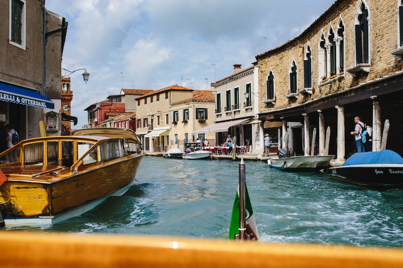 water, cultures, building Exterior, transportation, venice - Italy, cloud - sky, to the Islands, way, Murano, italian Culture, boat, grand Canal - Venice