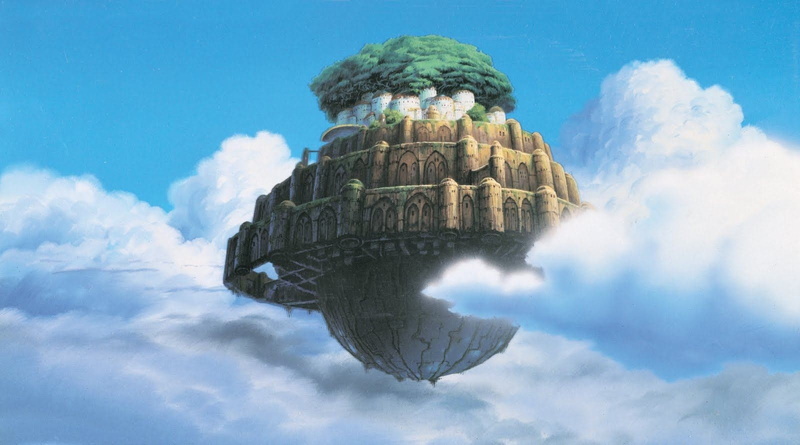 anime, Castle in the Sky, Studio Ghibli, 720P